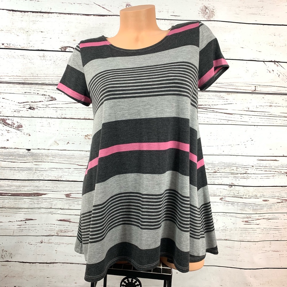 Anthropologie Puella Striped Swing Top